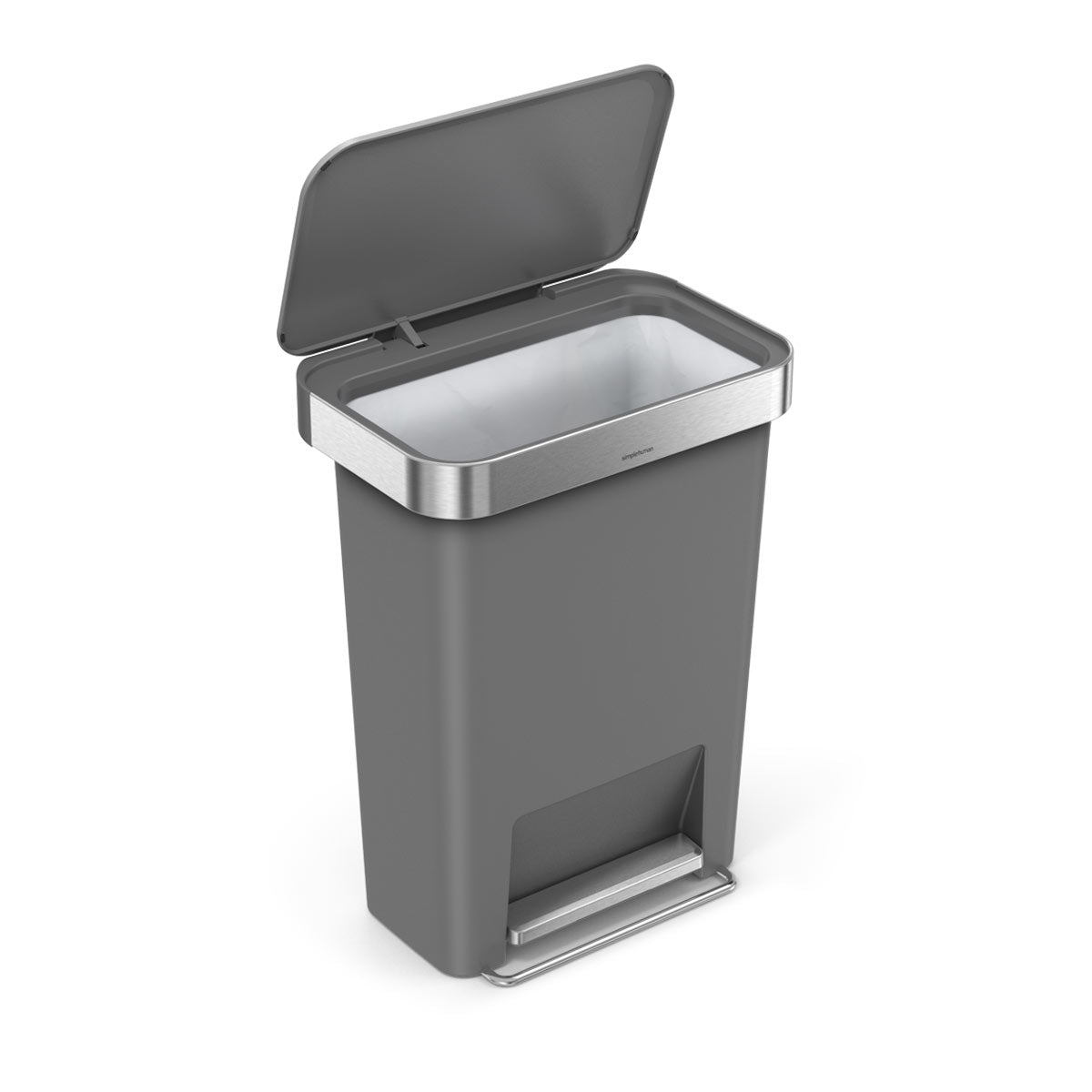 45L Plastic Rectangular Step Can with Liner Pocket (CB) - Image 13