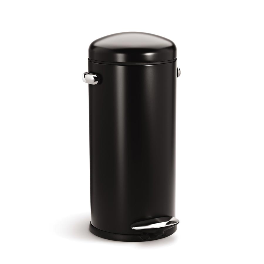 30L round retro step trash can - Image 8