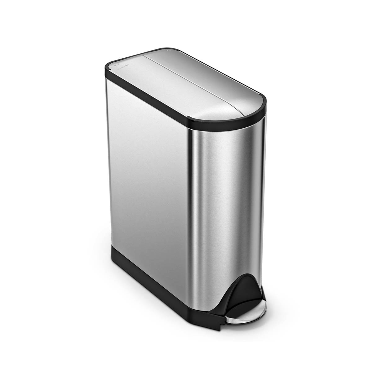 40L Dual Compartment Butterfly Step Can - Image 2