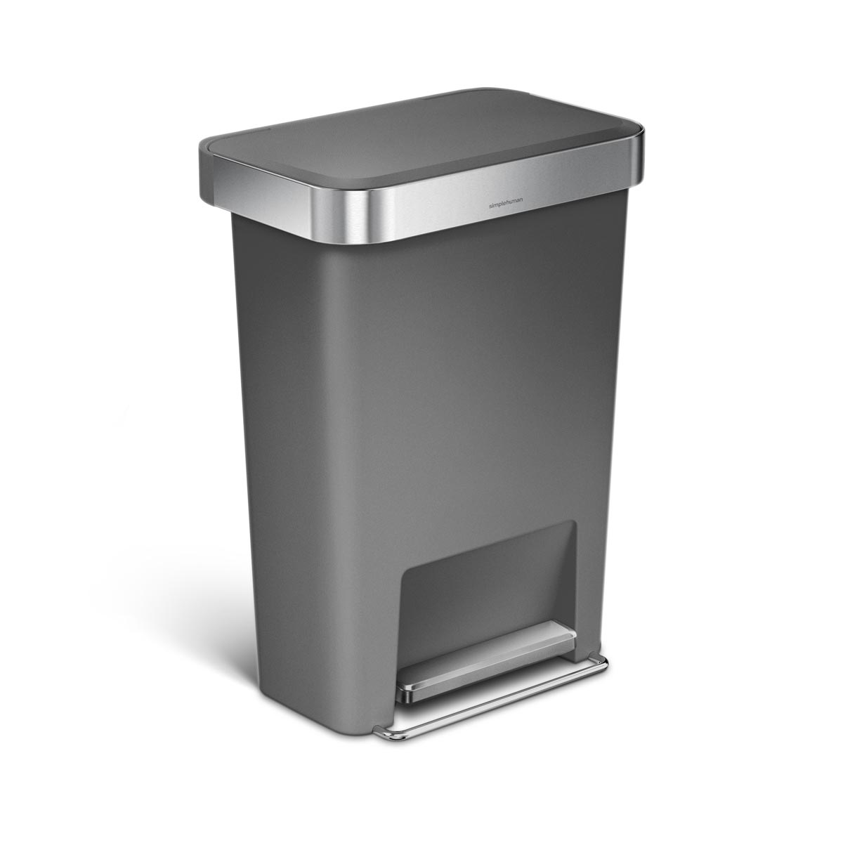 45L Plastic Rectangular Step Can with Liner Pocket (CB) - Image 11