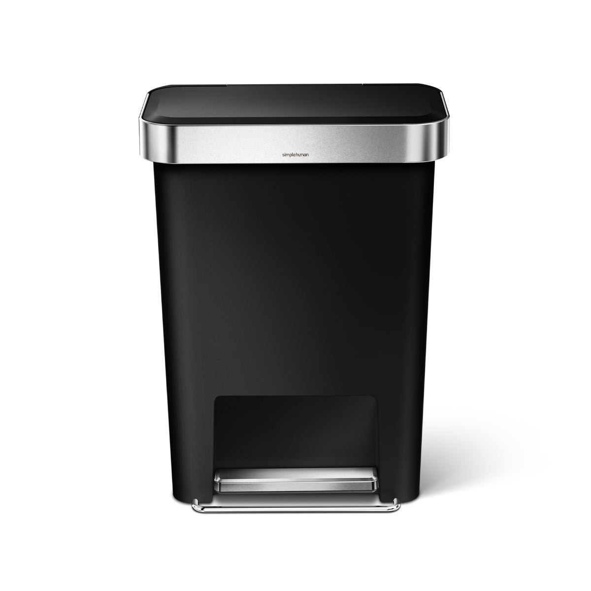 45L Plastic Rectangular Step Can with Liner Pocket (CB) - Image 2