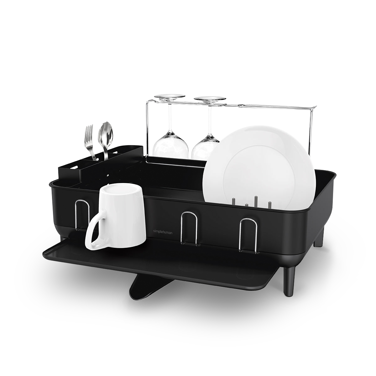 Steel Frame Dishrack with Sink Caddy - Image 4
