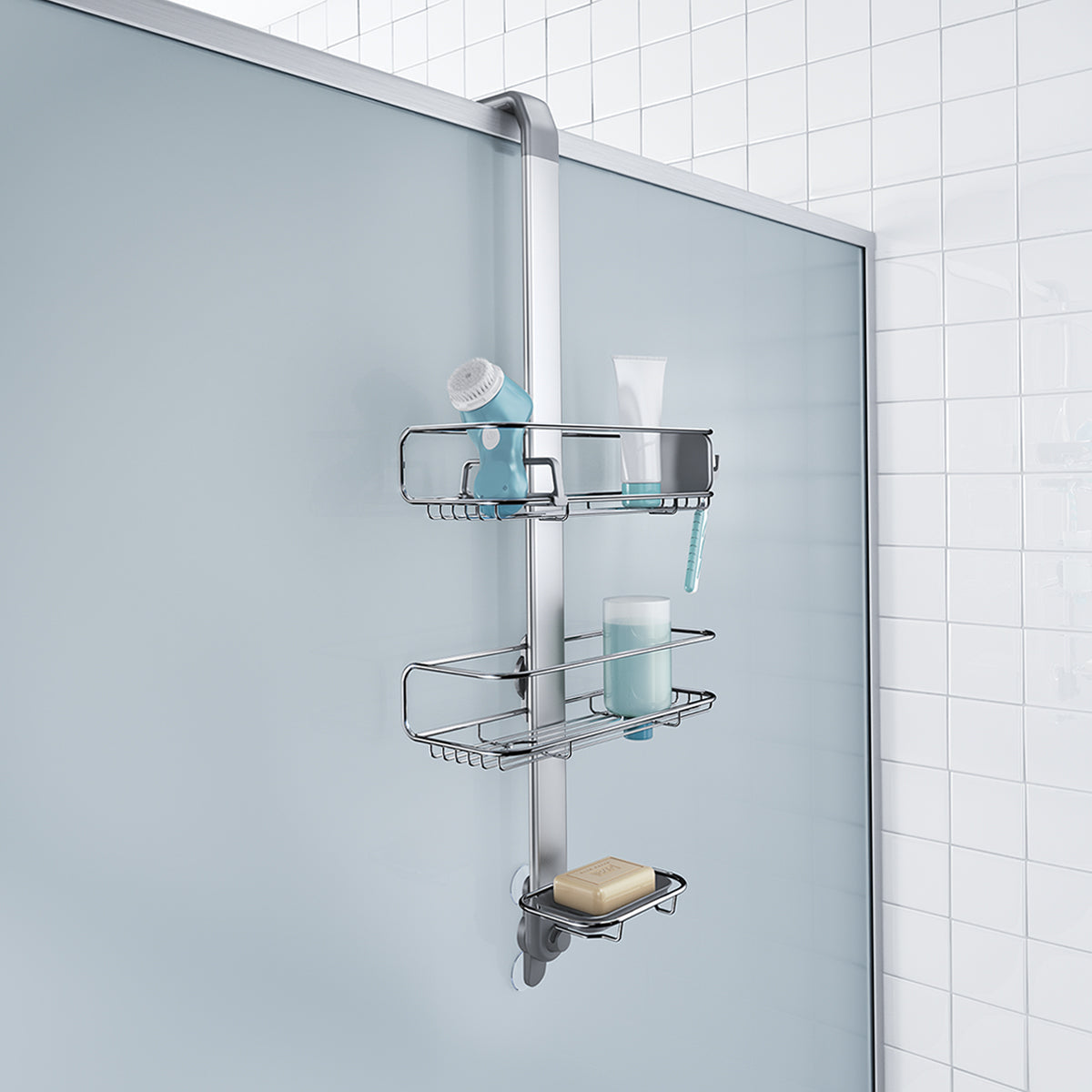 Over Door Adjustable Shower Caddy - Image 4
