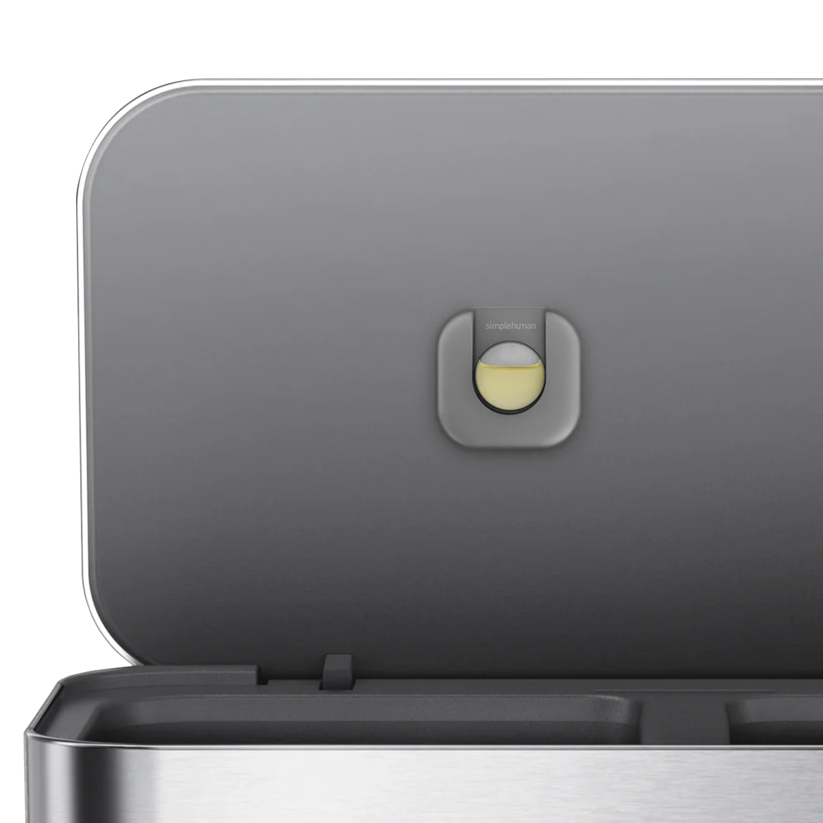gen1 58L dual compartment rectangular sensor can with voice and motion control - Image 3