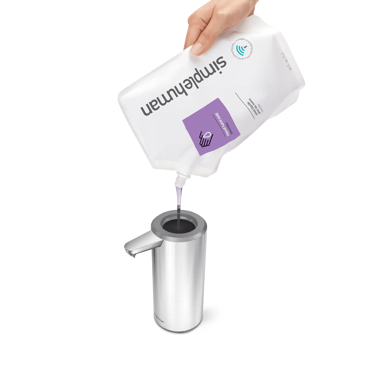 9 oz. Rechargeable Liquid Sensor Pump – with Personalization - Image 5